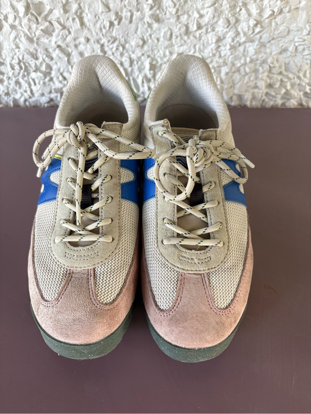 Karhu Sneakers in Beige, Blue, Green, and Pink
